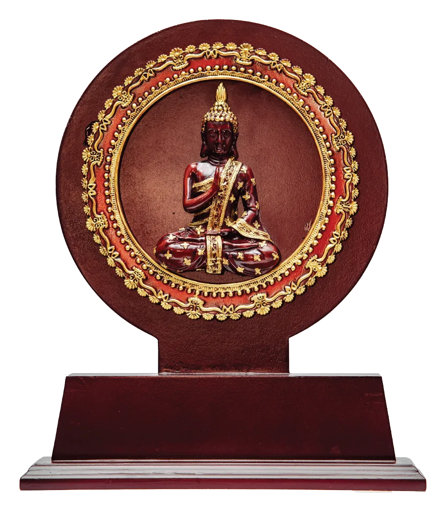 Buddha Plate Big Hexagon