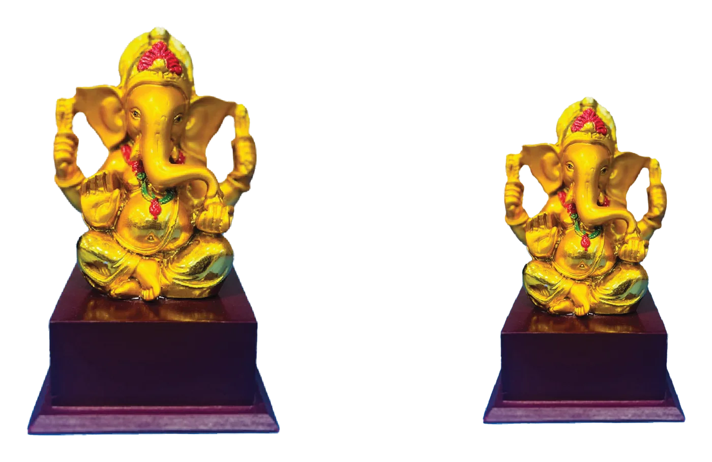 Golden Ganesh Statue
