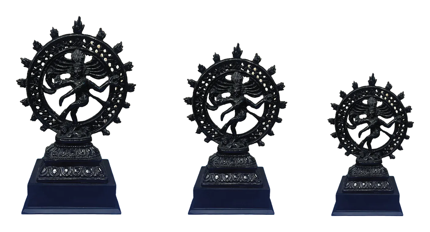 Nataraj Statue with Wooden Base
