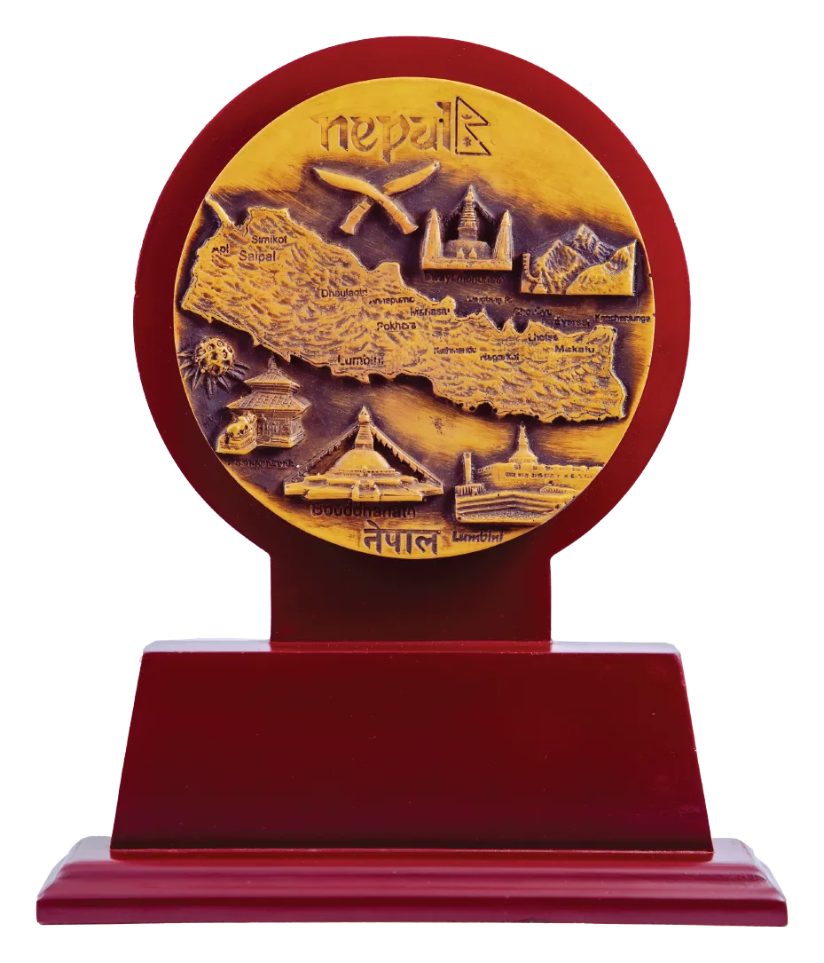 Nepal Hexagon PLAQUE