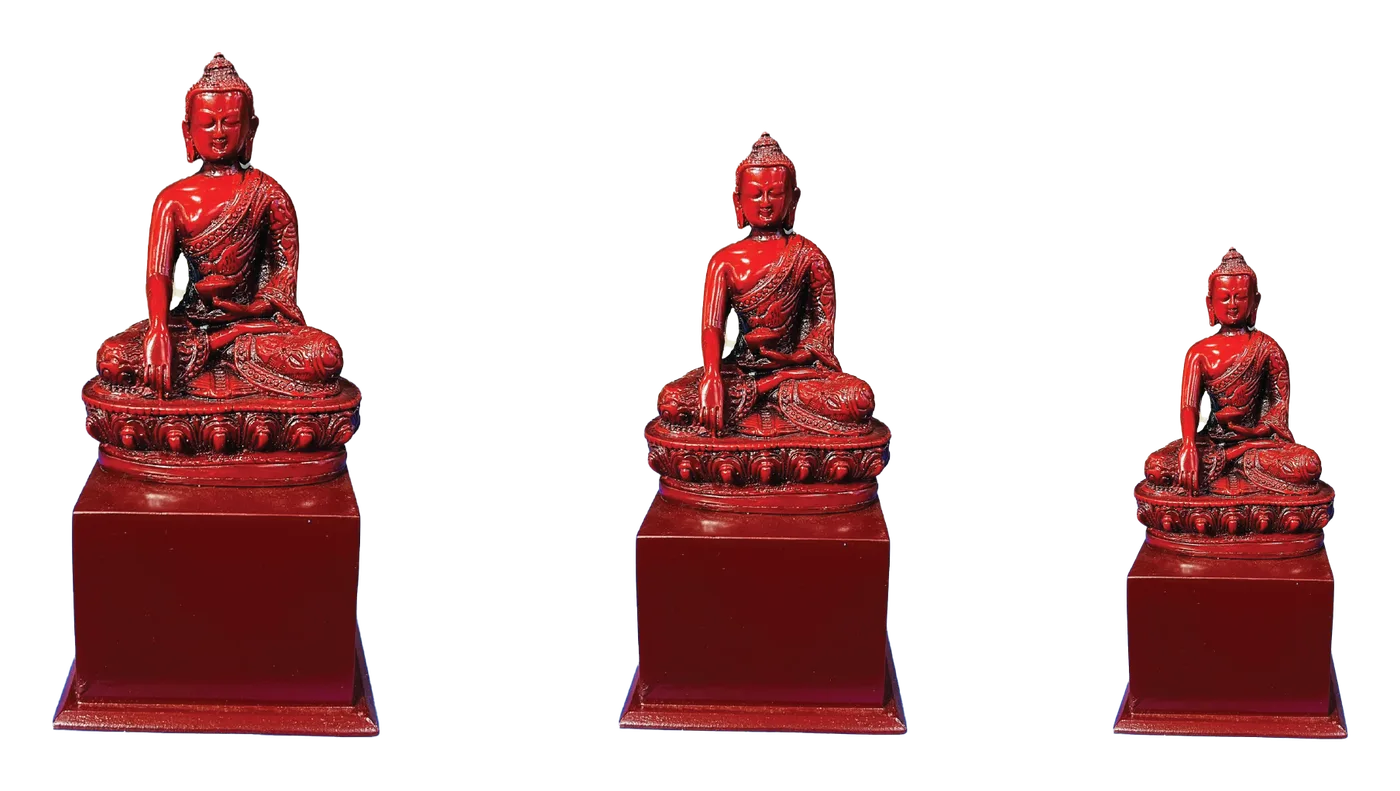 Rb Buadha Statue with Wooden Base
