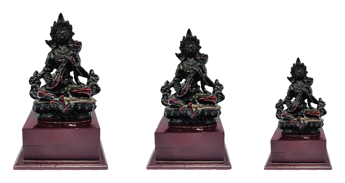 RB Saraswati Statue with Wooden Base